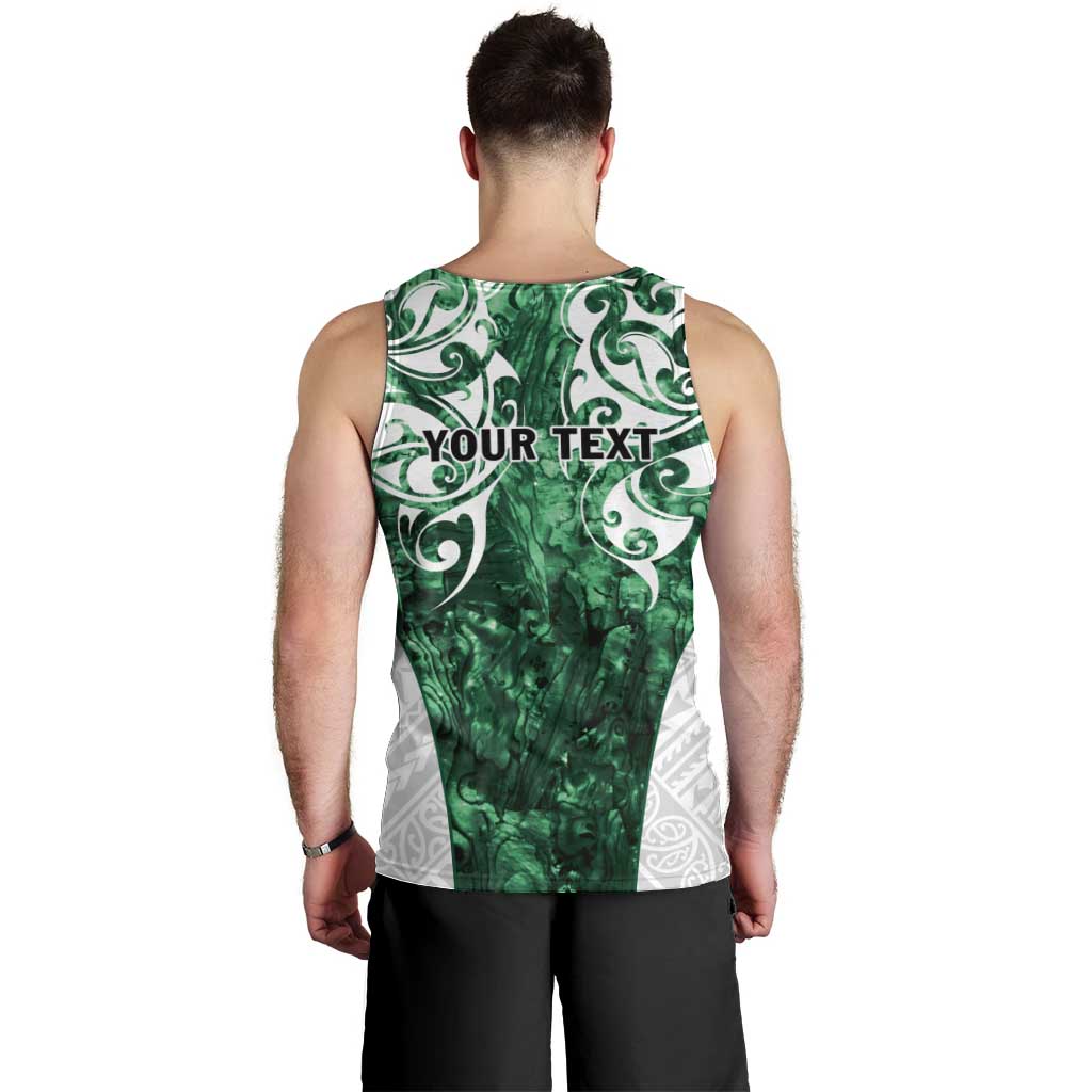 Queensland Maori Kiwi Personalised Men Tank Top Kikirangi Papua Shell Maori Tribal Tattoo LT9 - Polynesian Pride