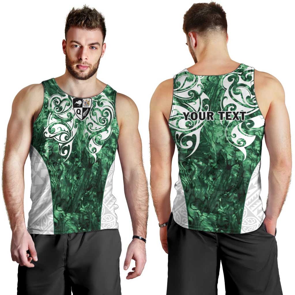 Queensland Maori Kiwi Personalised Men Tank Top Kikirangi Papua Shell Maori Tribal Tattoo LT9 - Polynesian Pride