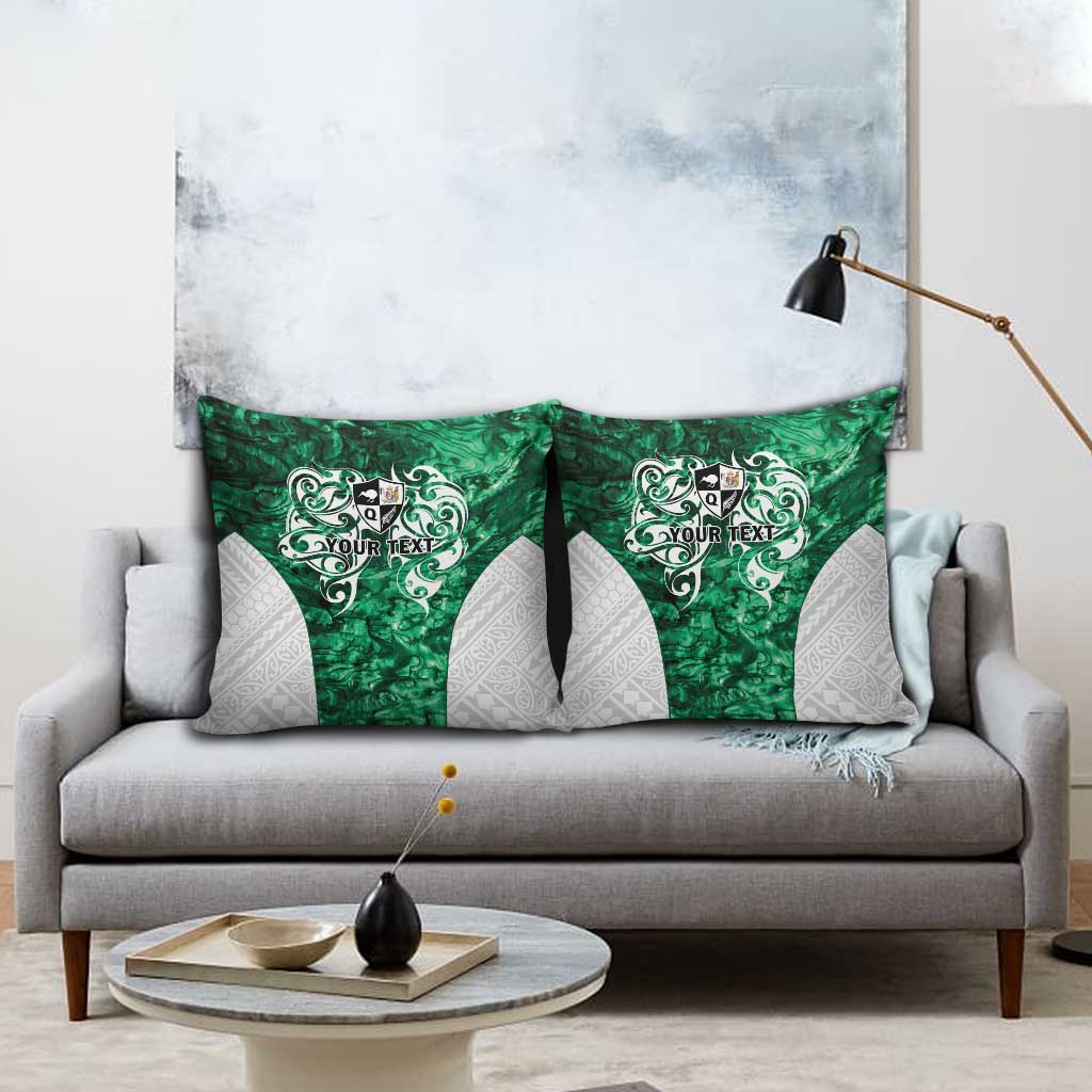 Queensland Maori Kiwi Personalised Pillow Cover Kikirangi Papua Shell Maori Tribal Tattoo LT9 - Polynesian Pride