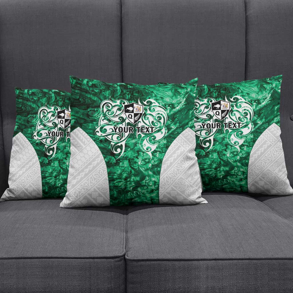 Queensland Maori Kiwi Personalised Pillow Cover Kikirangi Papua Shell Maori Tribal Tattoo LT9 - Polynesian Pride