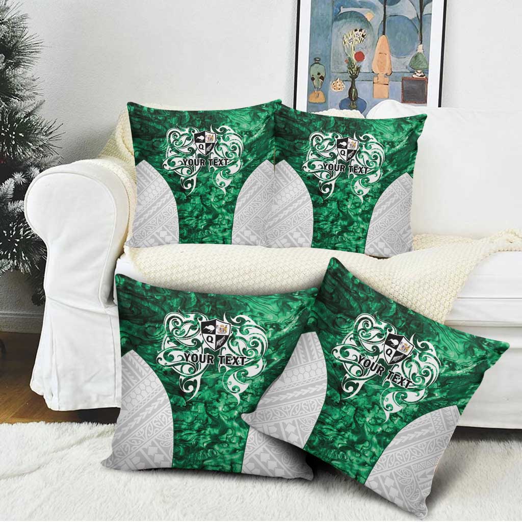 Queensland Maori Kiwi Personalised Pillow Cover Kikirangi Papua Shell Maori Tribal Tattoo LT9 - Polynesian Pride