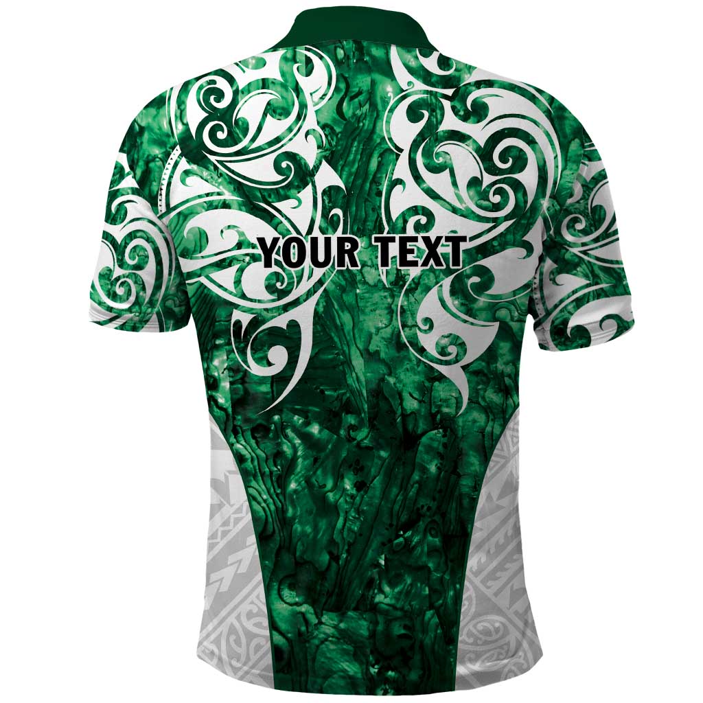 Queensland Maori Kiwi Personalised Polo Shirt Kikirangi Papua Shell Maori Tribal Tattoo LT9 - Polynesian Pride