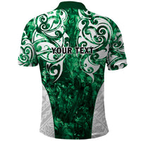 Queensland Maori Kiwi Personalised Polo Shirt Kikirangi Papua Shell Maori Tribal Tattoo LT9 - Polynesian Pride