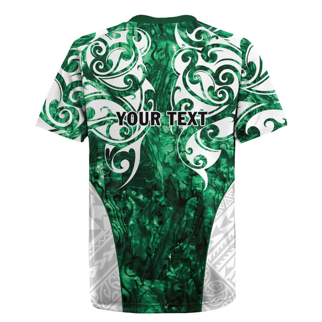 Queensland Maori Kiwi Personalised Rugby Jersey Kikirangi Papua Shell Maori Tribal Tattoo LT9 - Polynesian Pride