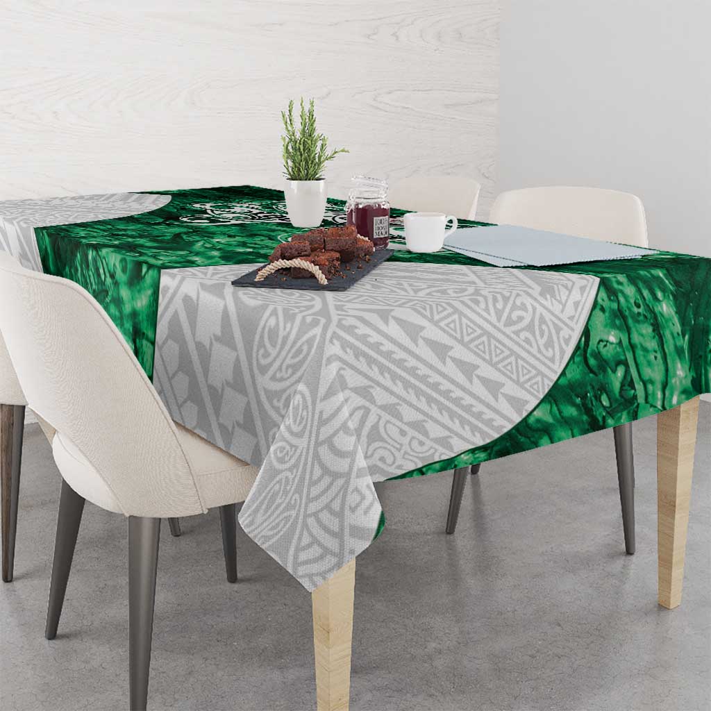 Queensland Maori Kiwi Personalised Tablecloth Kikirangi Papua Shell Maori Tribal Tattoo