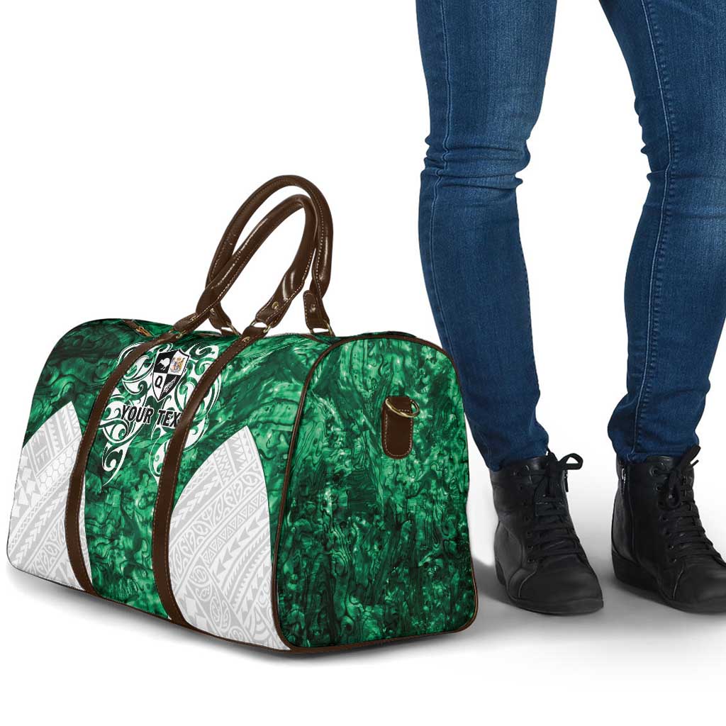 Queensland Maori Kiwi Personalised Travel Bag Kikirangi Papua Shell Maori Tribal Tattoo LT9 - Polynesian Pride