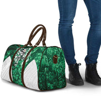 Queensland Maori Kiwi Personalised Travel Bag Kikirangi Papua Shell Maori Tribal Tattoo LT9 - Polynesian Pride