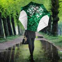 Queensland Maori Kiwi Personalised Umbrella Kikirangi Papua Shell Maori Tribal Tattoo LT9 - Polynesian Pride