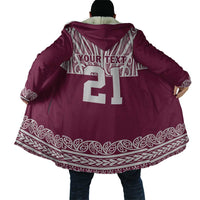 Queensland Maori Nga Hau E Wha Custom Cloak Polynesian Maori Tribal Pattern LT9 - Polynesian Pride