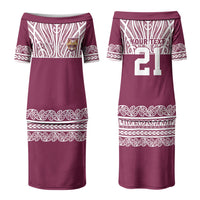 Queensland Maori Nga Hau E Wha Custom Couples Matching Puletasi and Hawaiian Shirt Polynesian Maori Tribal Pattern LT9