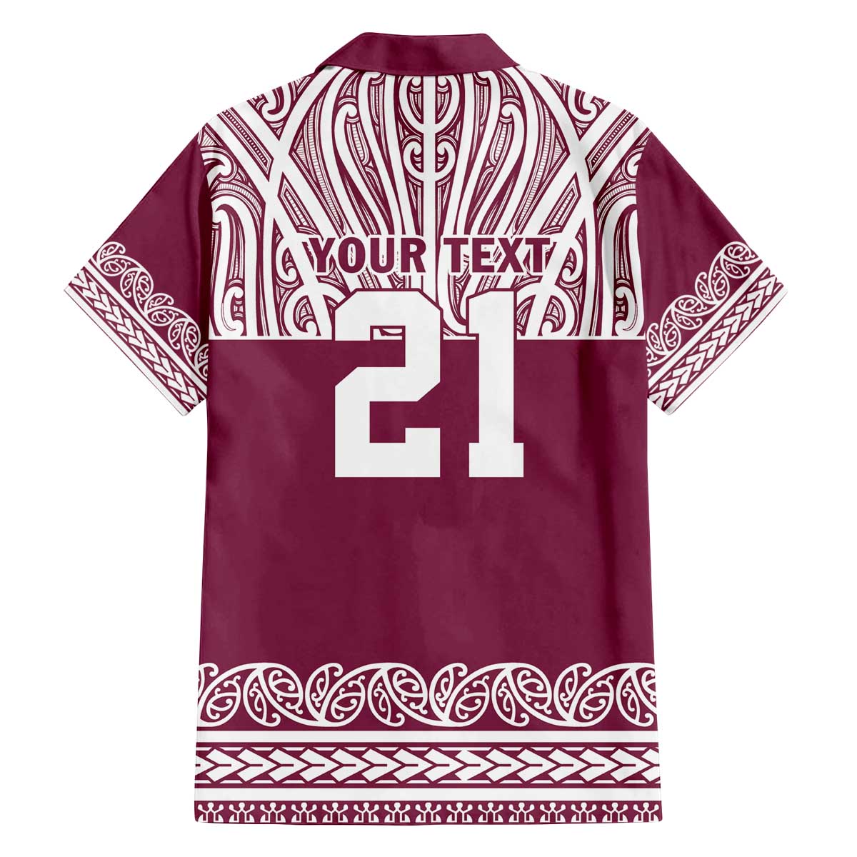 Queensland Maori Nga Hau E Wha Custom Family Matching Off The Shoulder Long Sleeve Dress and Hawaiian Shirt Polynesian Maori Tribal Pattern LT9 - Polynesian Pride