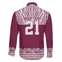 Queensland Maori Nga Hau E Wha Custom Family Matching Tank Maxi Dress and Hawaiian Shirt Polynesian Maori Tribal Pattern LT9 - Polynesian Pride