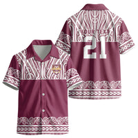 Queensland Maori Nga Hau E Wha Custom Kid Hawaiian Shirt Polynesian Maori Tribal Pattern LT9