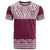 Queensland Maori Nga Hau E Wha Custom T Shirt Polynesian Maori Tribal Pattern