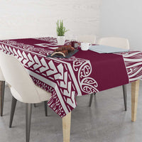 Queensland Maori Nga Hau E Wha Custom Tablecloth Polynesian Maori Tribal Pattern