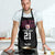 Queensland Papua New Guinea Custom Apron All Black Pacific PNG Tribal Style - Polynesian Pride