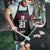Queensland Papua New Guinea Custom Apron All Black Pacific PNG Tribal Style - Polynesian Pride