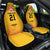 Queensland Papua New Guinea Custom Car Seat Cover All Gold Pacific PNG Tribal Style