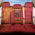 Queensland Papua New Guinea Custom Back Car Seat Cover All Red Pacific PNG Tribal Style