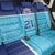 Queensland Samoa Custom Back Car Seat Cover Blue Pacific Polynesian Tribal Pattern