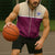 Queensland Samoa Custom Sleeveless Zip Hoodie Maroon Pacific Polynesian Tribal Pattern - Polynesian Pride