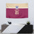 Queensland Samoa Custom Tapestry Maroon Pacific Polynesian Tribal Pattern