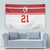 Queensland Tonga Custom Tapestry QLD with Tongan Ngatu Pattern