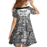 Personalised Tonga 676 Family Matching Long Sleeve Bodycon Dress and Hawaiian Shirt Tribal Kupesi Ngatu Unique LT9 - Polynesian Pride
