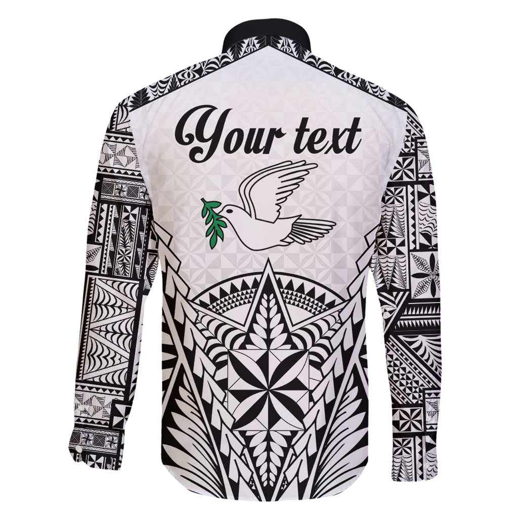 Personalised Tonga 676 Family Matching Short Sleeve Bodycon Dress and Hawaiian Shirt Tribal Kupesi Ngatu Unique LT9 - Polynesian Pride