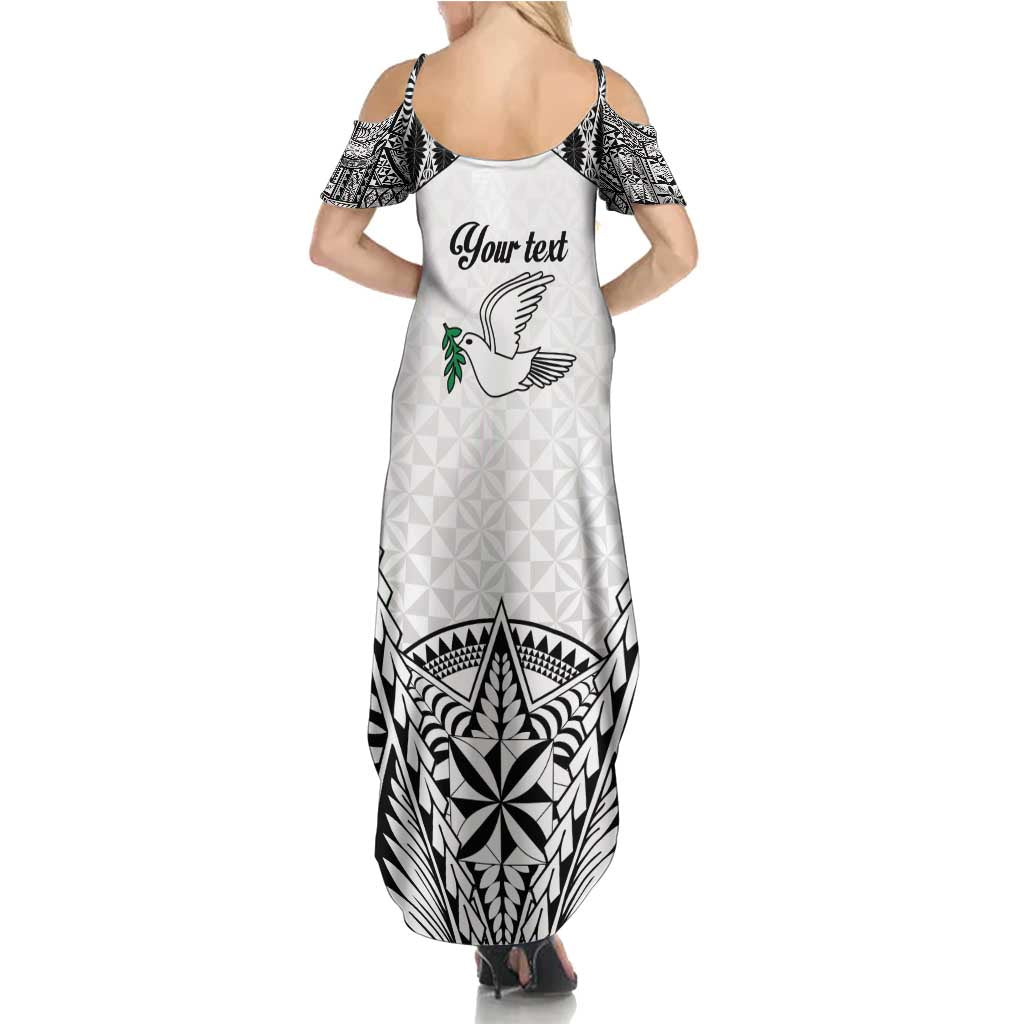Personalised Tonga 676 Family Matching Summer Maxi Dress and Hawaiian Shirt Tribal Kupesi Ngatu Unique LT9 - Polynesian Pride