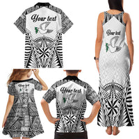 Personalised Tonga 676 Family Matching Tank Maxi Dress and Hawaiian Shirt Tribal Kupesi Ngatu Unique LT9 - Polynesian Pride