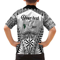 Personalised Tonga 676 Kid Hawaiian Shirt Tribal Kupesi Ngatu Unique LT9 - Polynesian Pride