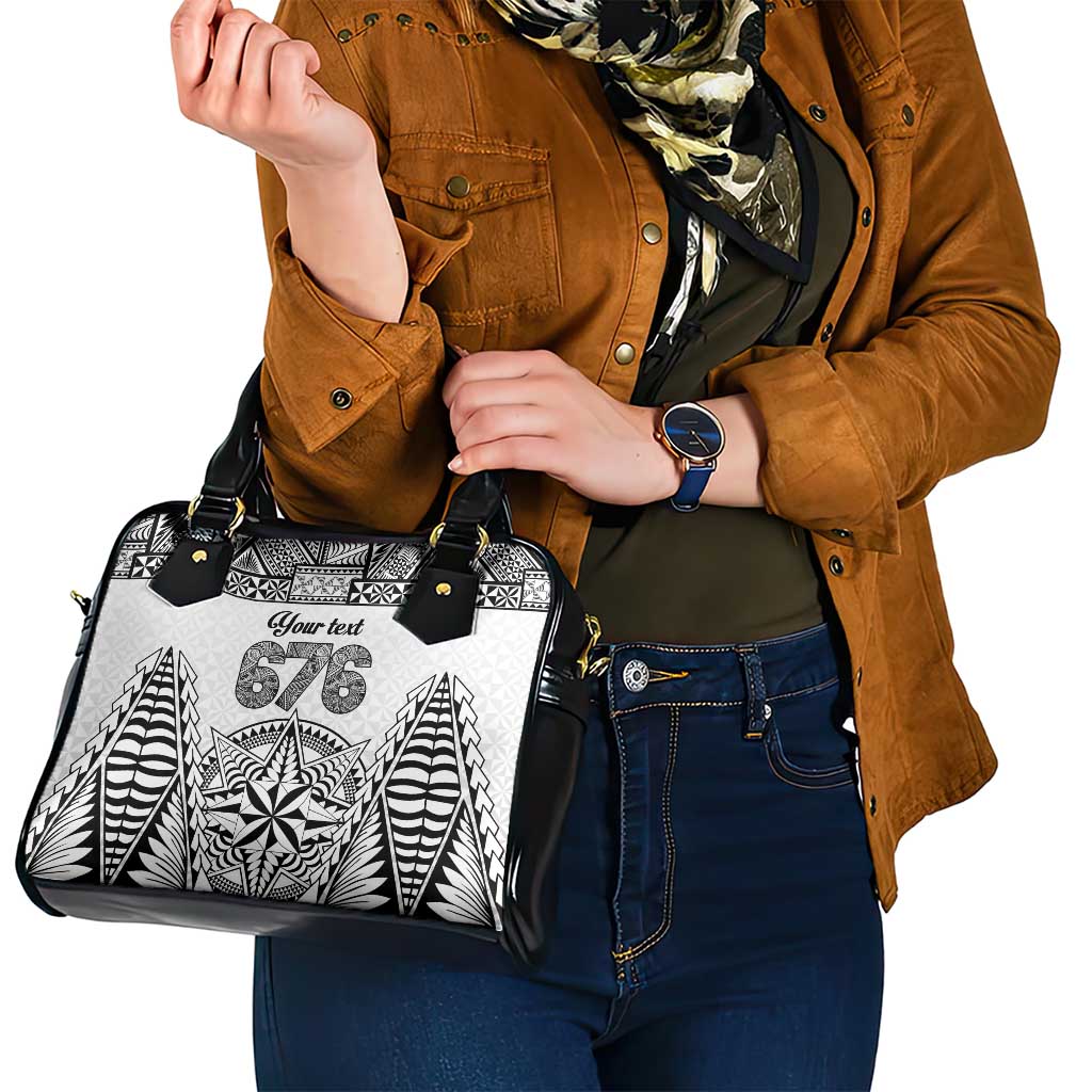 Personalised Tonga 676 Shoulder Handbag Tribal Kupesi Ngatu Unique