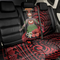 Huli Wigmen Tribe Hela Province Back Car Seat Cover Papua New Guinea Indigenous Pattern LT9 - Polynesian Pride