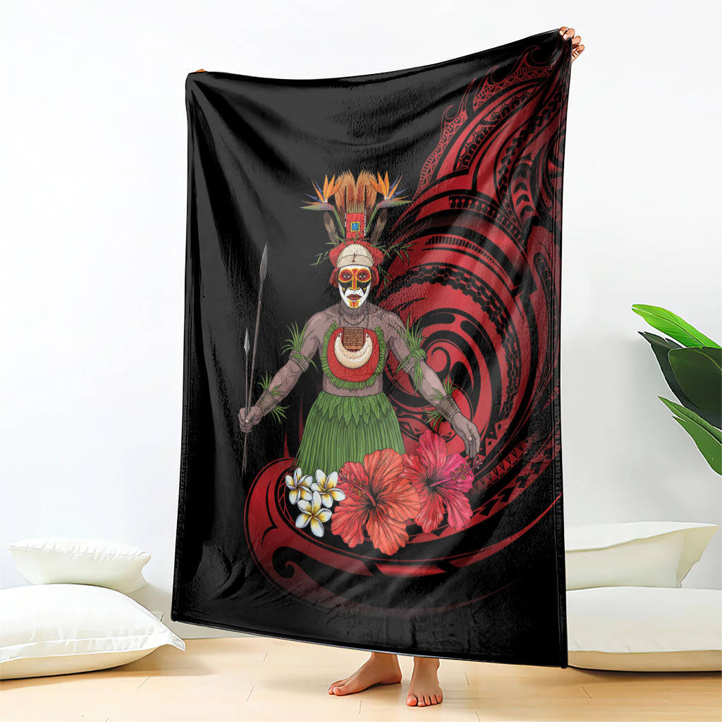 Huli Wigmen Tribe Hela Province Blanket Papua New Guinea Indigenous Pattern LT9 - Polynesian Pride