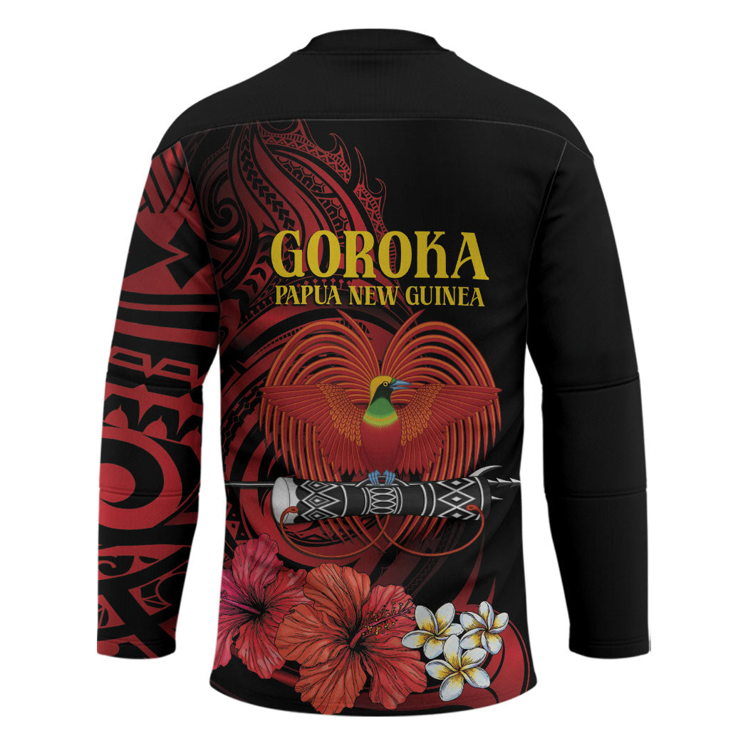 Huli Wigmen Tribe Hela Province Hockey Jersey Papua New Guinea Indigenous Pattern LT9 - Polynesian Pride
