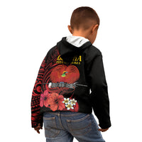 Huli Wigmen Tribe Hela Province Kid Hoodie Papua New Guinea Indigenous Pattern LT9 - Polynesian Pride