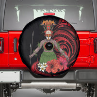 Huli Wigmen Tribe Hela Province Spare Tire Cover Papua New Guinea Indigenous Pattern LT9 - Polynesian Pride