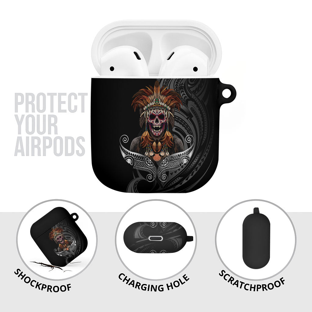 Mokomoko Tribe Eastern Highlands Province AirPods Case Papua New Guinea Indigenous Pattern LT9 - Polynesian Pride
