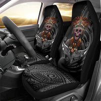 Mokomoko Tribe Eastern Highlands Province Car Seat Cover Papua New Guinea Indigenous Pattern LT9 - Polynesian Pride