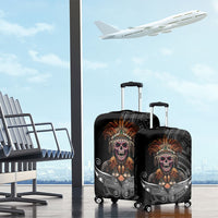 Mokomoko Tribe Eastern Highlands Province Luggage Cover Papua New Guinea Indigenous Pattern LT9 - Polynesian Pride