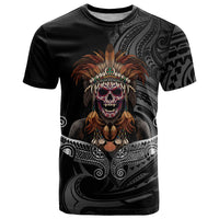Mokomoko Tribe Eastern Highlands Province T Shirt Papua New Guinea Indigenous Pattern LT9 Black - Polynesian Pride