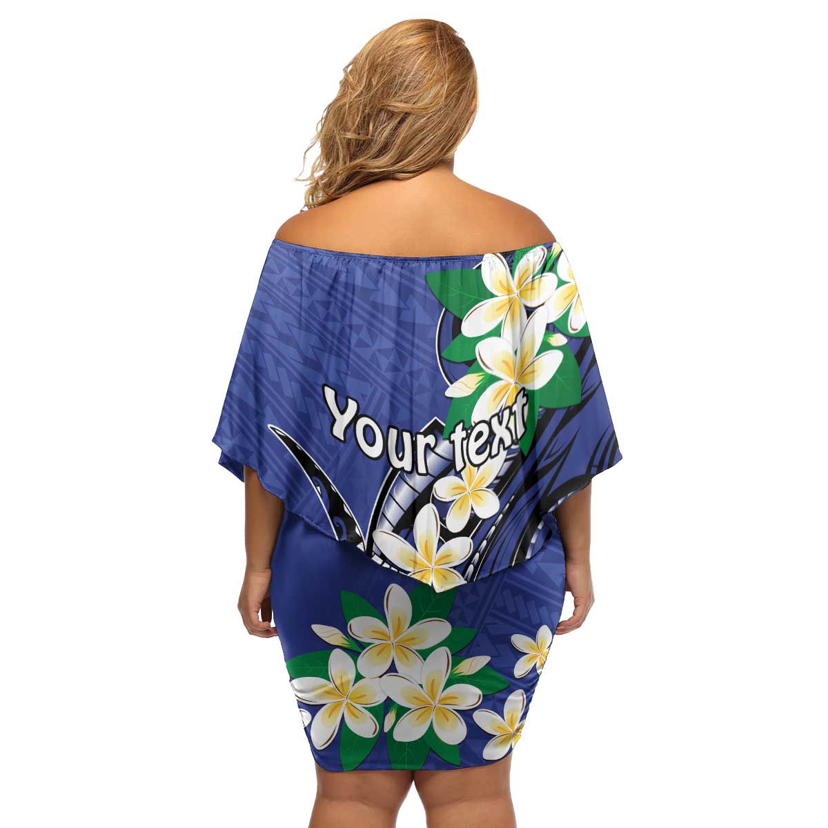 FSM Chuuk State Polynesian Shark Tattoo Personalised Family Matching Off Shoulder Short Dress and Hawaiian Shirt LT9 - Polynesian Pride