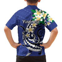 FSM Chuuk State Polynesian Shark Tattoo Personalised Family Matching Puletasi and Hawaiian Shirt LT9 - Polynesian Pride