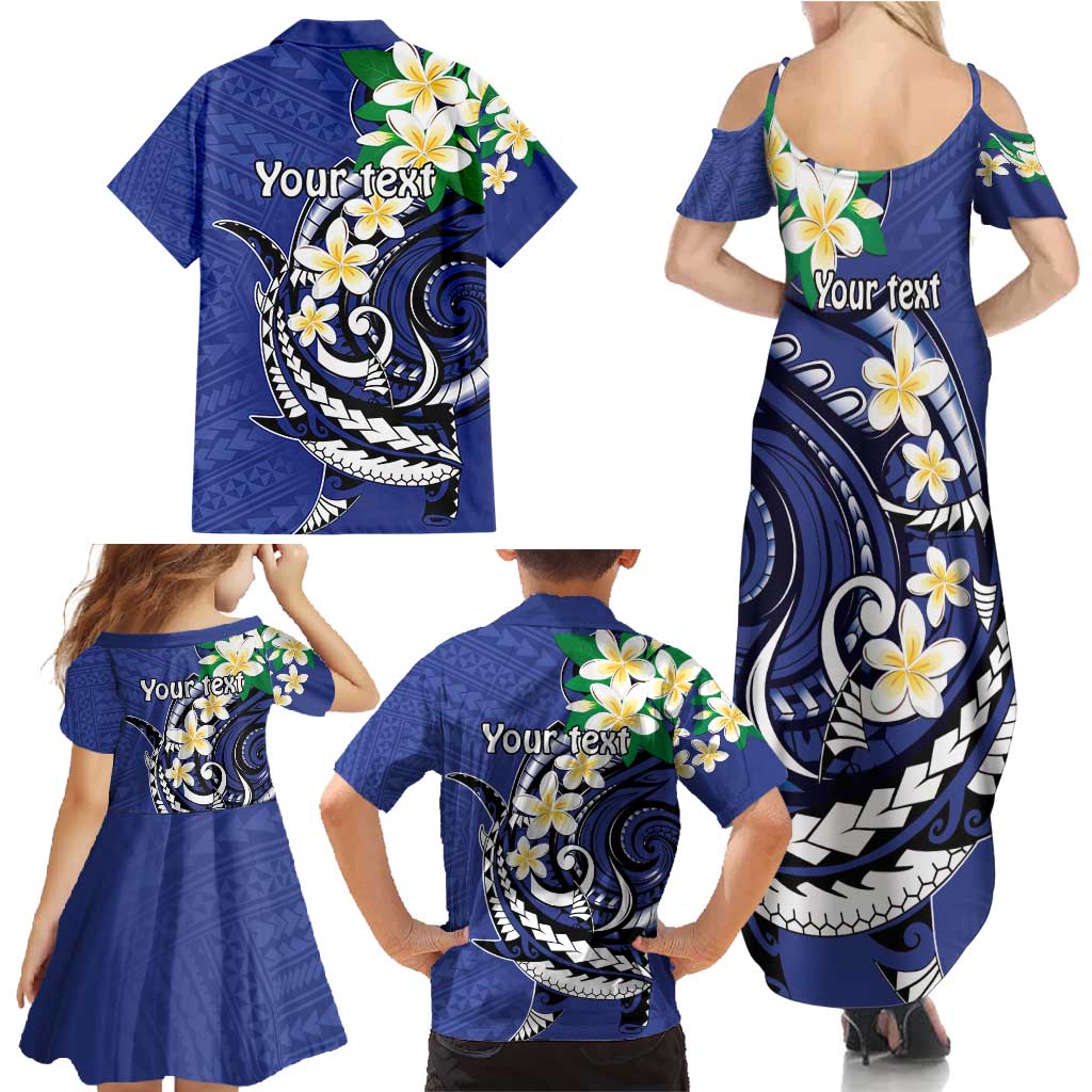 FSM Chuuk State Polynesian Shark Tattoo Personalised Family Matching Summer Maxi Dress and Hawaiian Shirt LT9 - Polynesian Pride