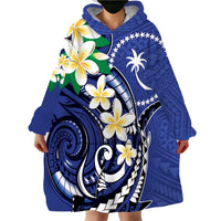 FSM Chuuk State Polynesian Shark Tattoo Personalised Wearable Blanket Hoodie LT9 - Polynesian Pride