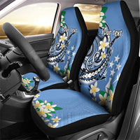 FSM Kosrae Polynesian Shark Tattoo Personalised Car Seat Cover LT9 - Polynesian Pride