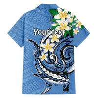 FSM Kosrae Polynesian Shark Tattoo Personalised Family Matching Off Shoulder Maxi Dress and Hawaiian Shirt LT9 - Polynesian Pride