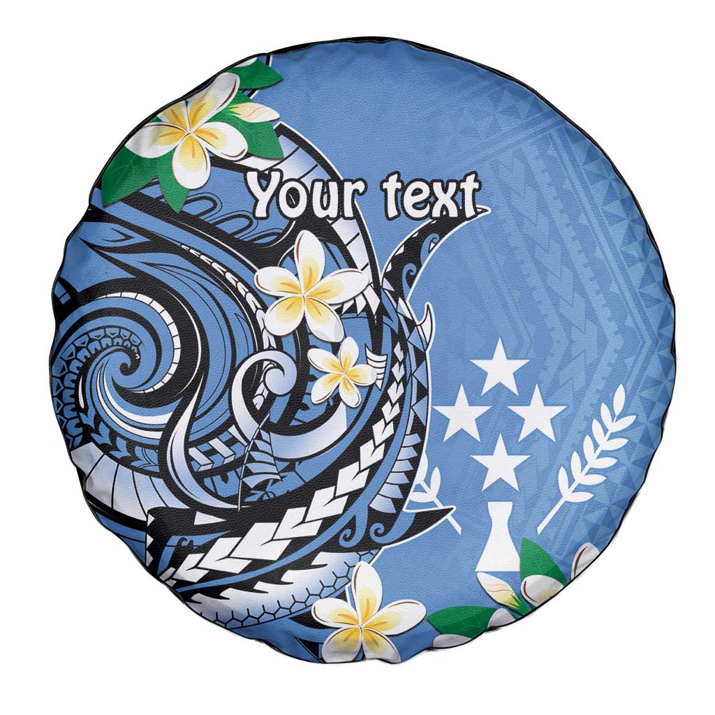 FSM Kosrae Polynesian Shark Tattoo Personalised Spare Tire Cover LT9 - Polynesian Pride