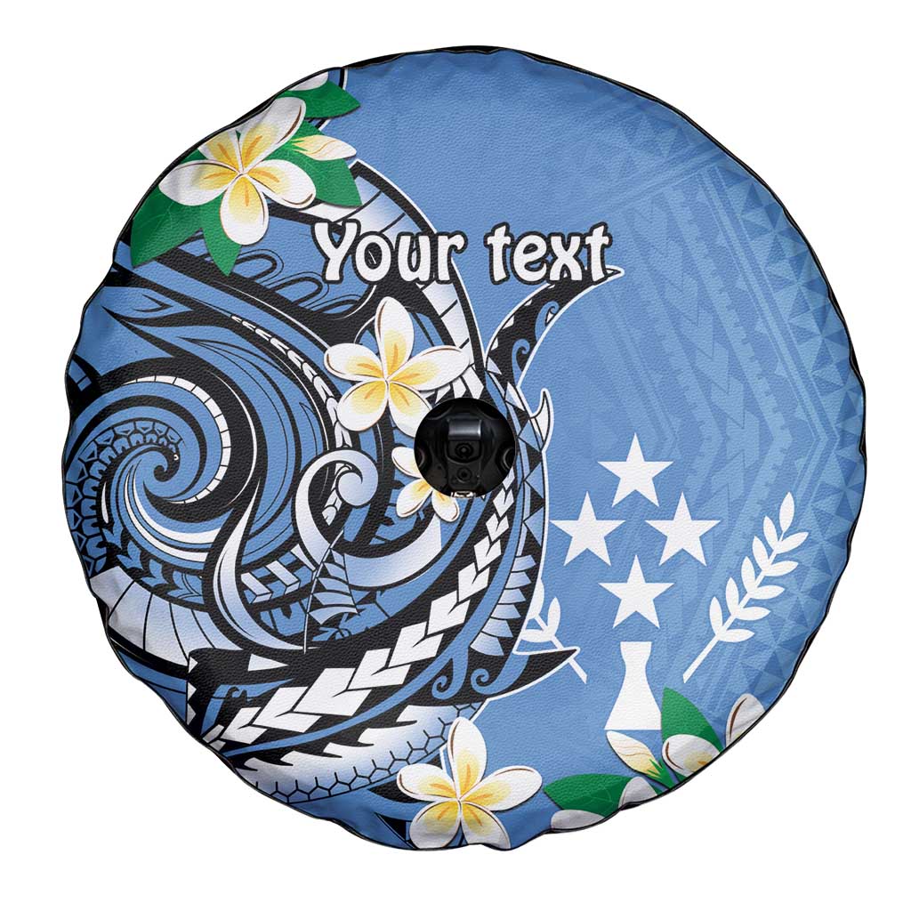 FSM Kosrae Polynesian Shark Tattoo Personalised Spare Tire Cover LT9 - Polynesian Pride